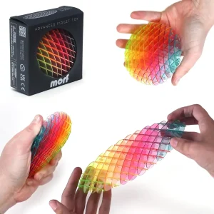 Fidget Worm Speeltje – Stil Bureau Fidget voor Kinderen & Volwassenen, Regenboog