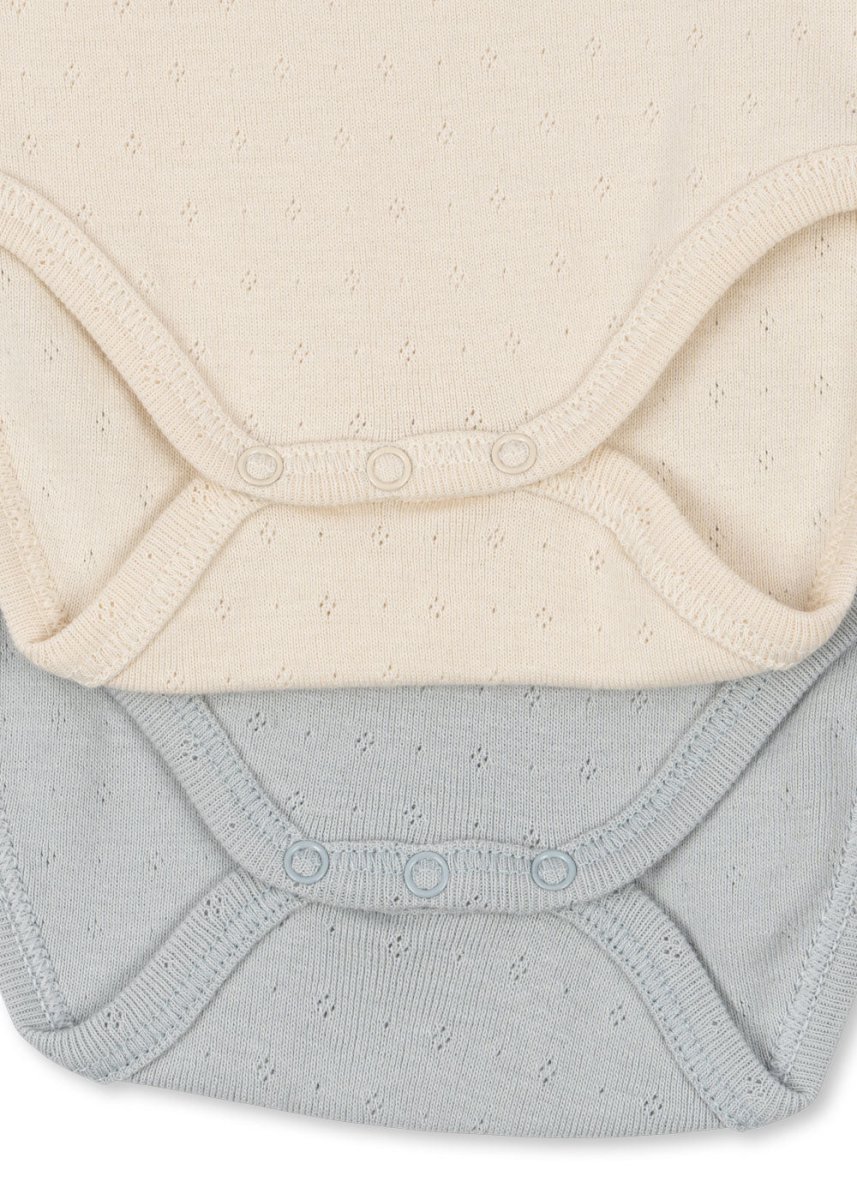 PERLA 2 PACK SS BODY OCS - buttercream/pearl blue - Afbeelding 5