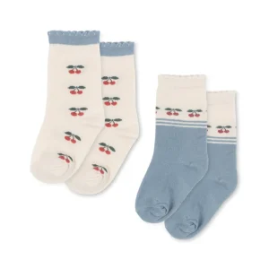 2-pack kersensokken - kersenmix