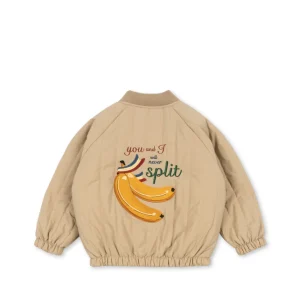 JUNO BOMBER JACKET - travertine