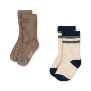 2 Pack Sokken - navy stripe