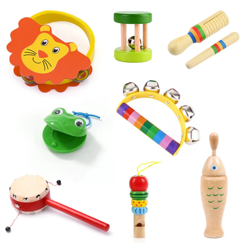 Muziekinstrumenten voor kinderen - Educatief muziekspeelgoed voor baby's en kinderen van 3-6 jaar. - Afbeelding 3